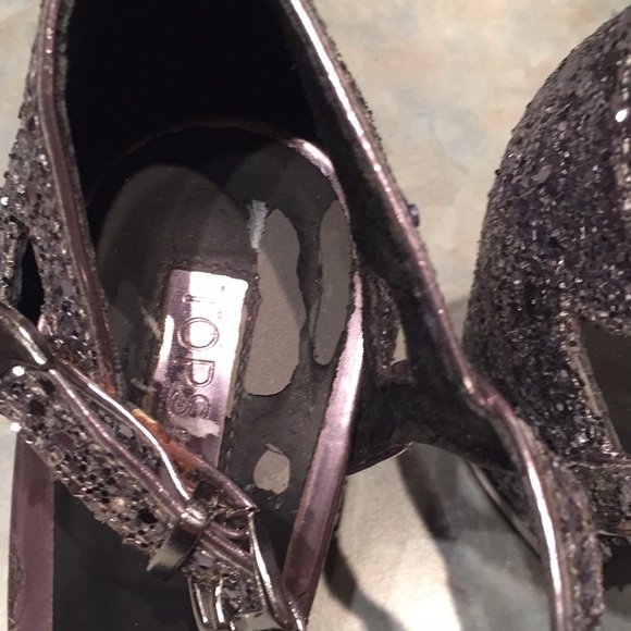 Topshop silver sparkly heels - Picture 7 of 10